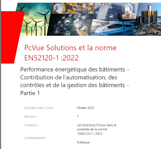PcVue Normes EN52120-1:2022