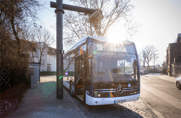 Monitoring the charging stations of the e-bus fleet of Jena
