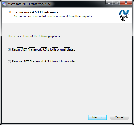 1497=226 Framework45 Repair
