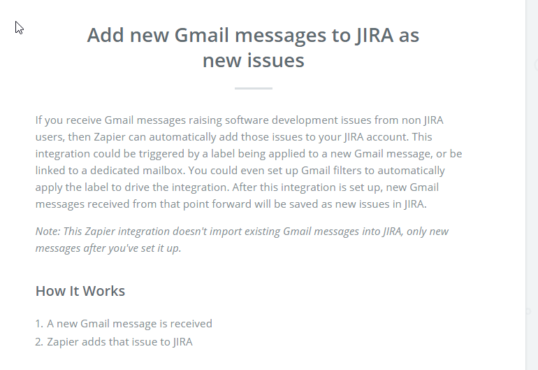 4151=593 2018 05 2212 09 19 AddnewGmailmessagestoJIRAasnewissues Zapier